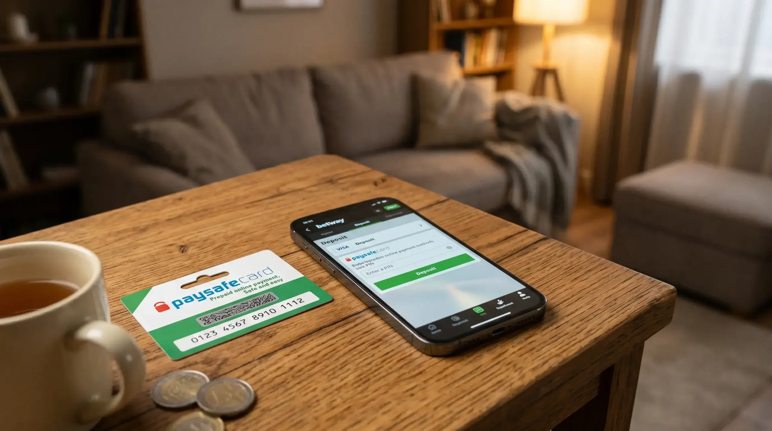 Paysafecard-insättning och bonuserbjudanden hos Betway i Sverige
