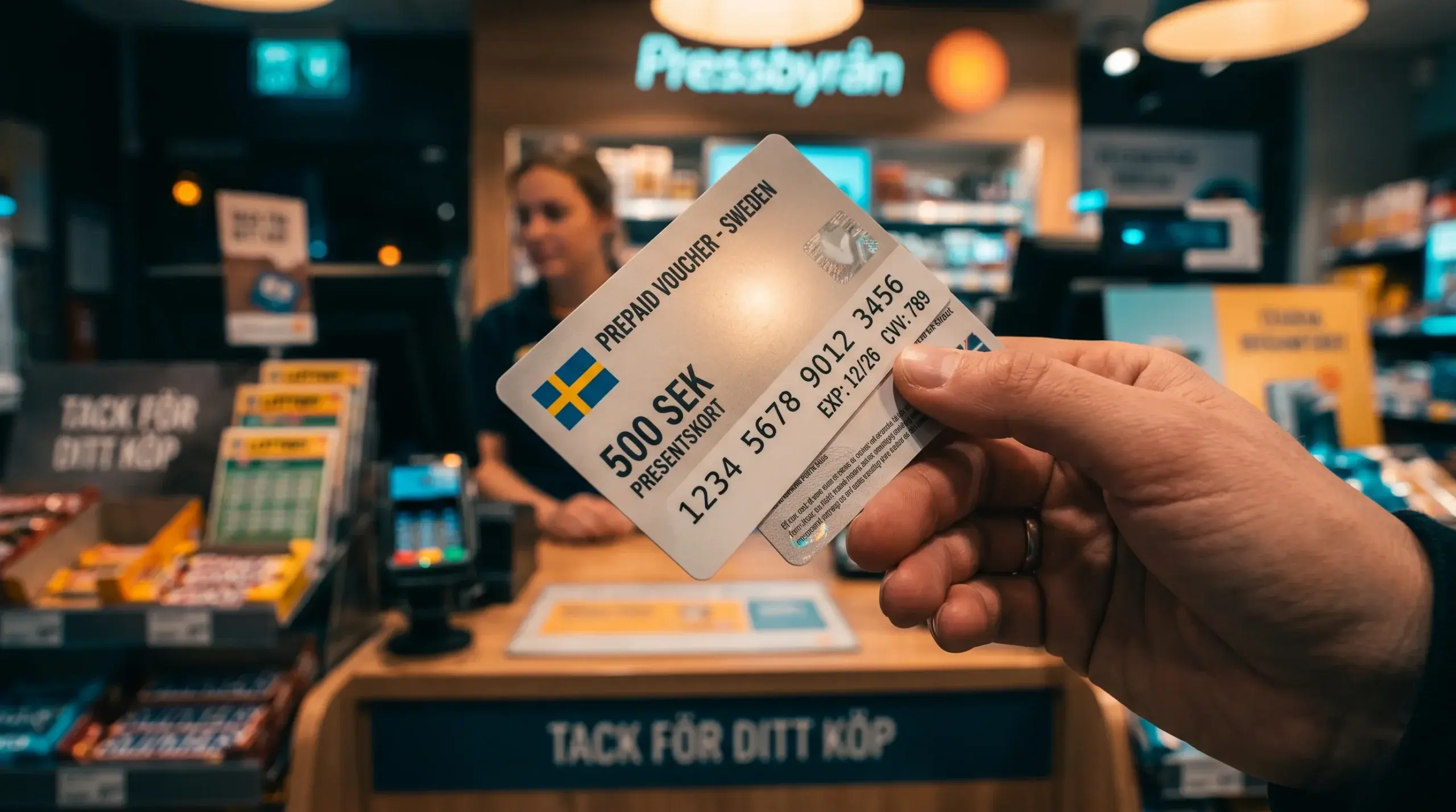 Paysafecard-voucher och svensk bettingsida - insättning med 16-siffrig PIN-kod