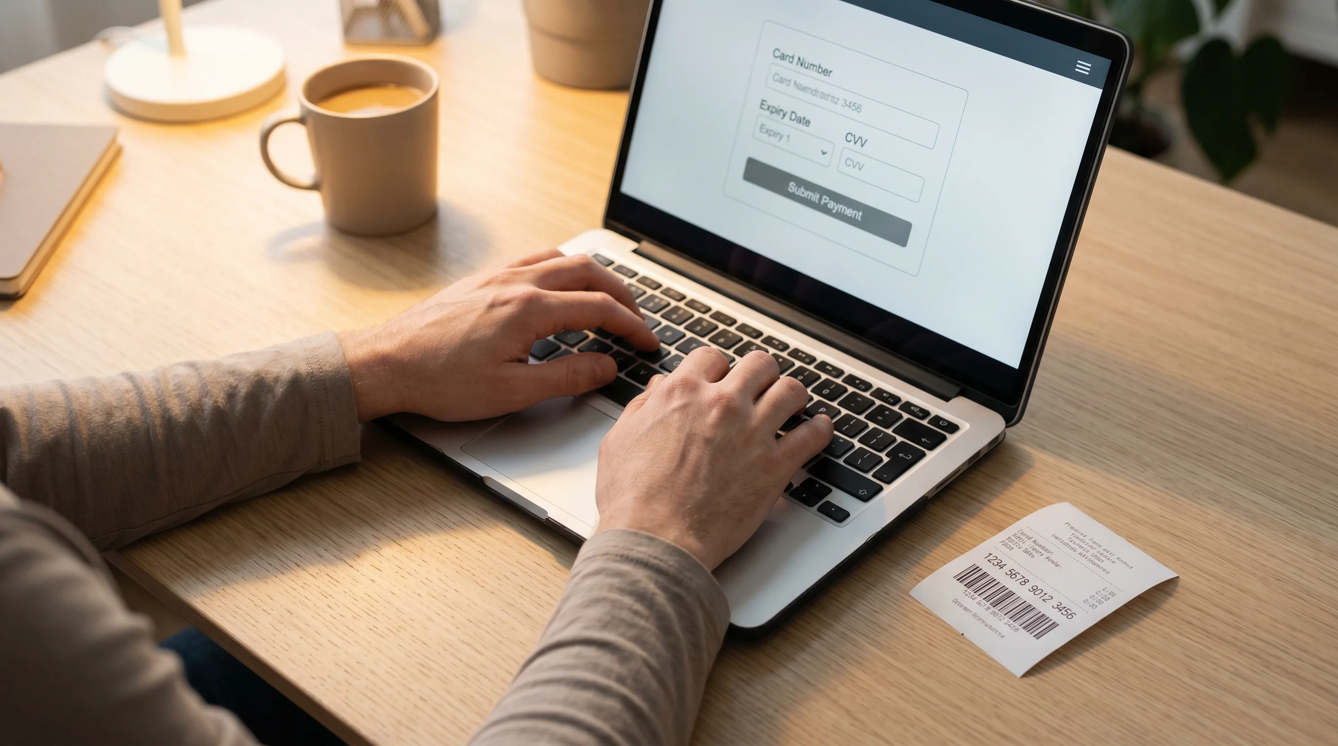 Insättning med Paysafecard på en svensk bettingsida via dator