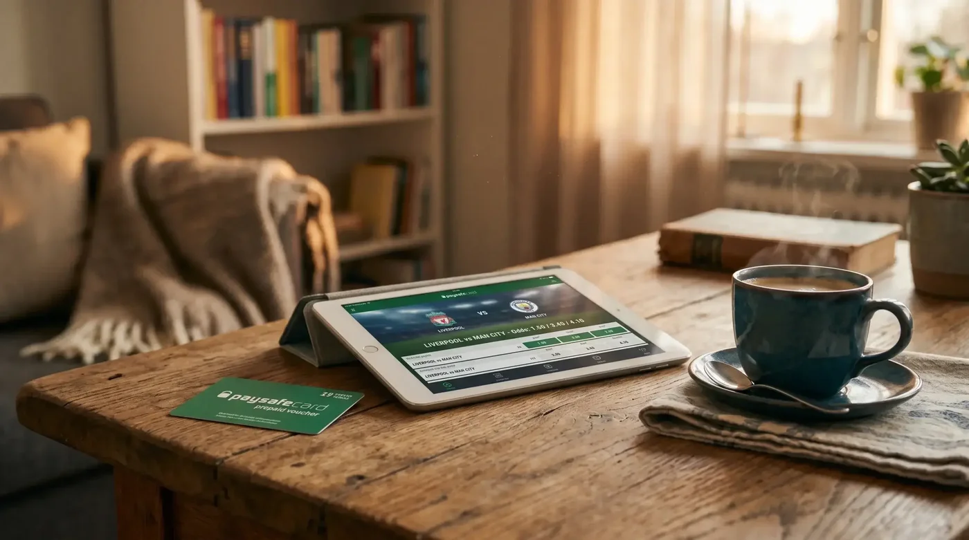 Sportspel med Paysafecard-insättning hos svenska bettingsidor