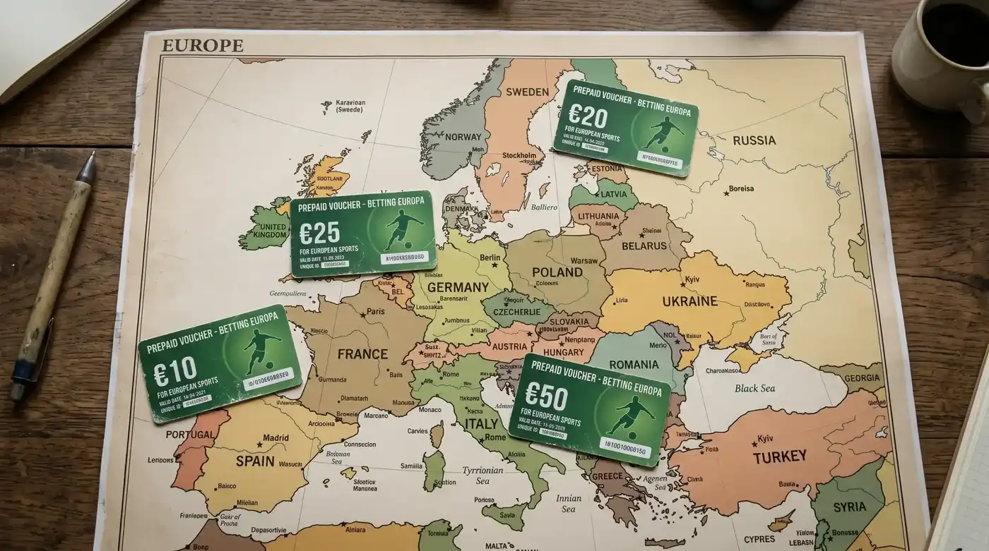 Prepaid-betalningar på den europeiska betting-marknaden med marknadsdata